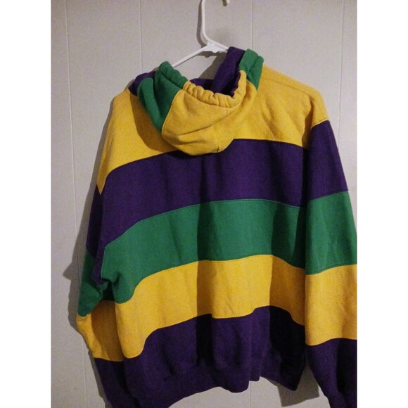 Original Sports Wear Mens Multicolered Pullover Hoodie Size L - Picture 3 of 3